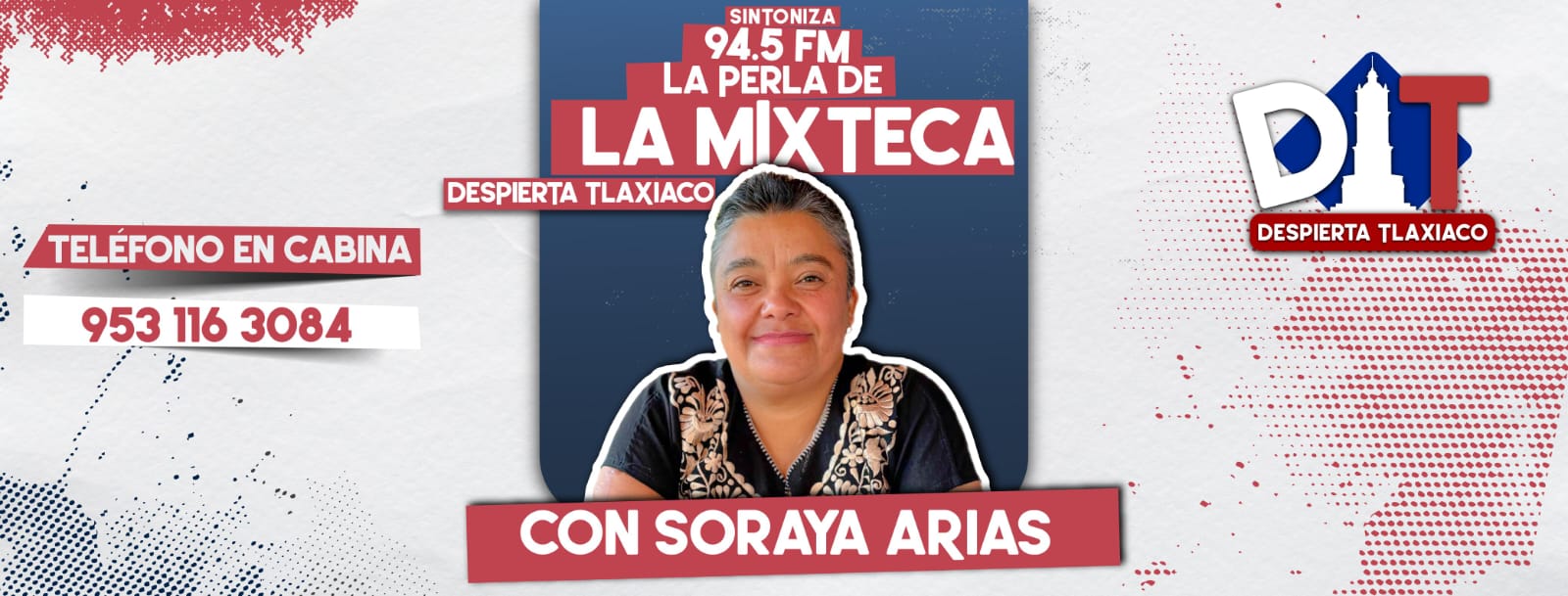 Despierta Tlaxiaco con Soraya Arias — sintoniza 94.5 FM